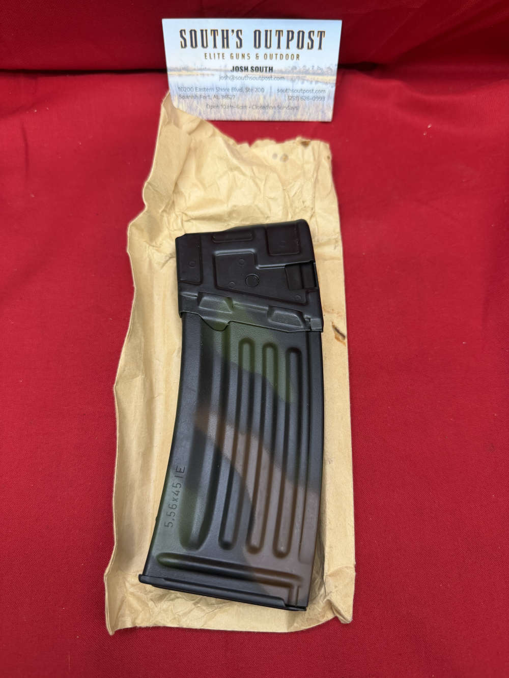 Ultra Rare HK 93 Woodland Camo 25rd Magazine NOS! SO322-img-0