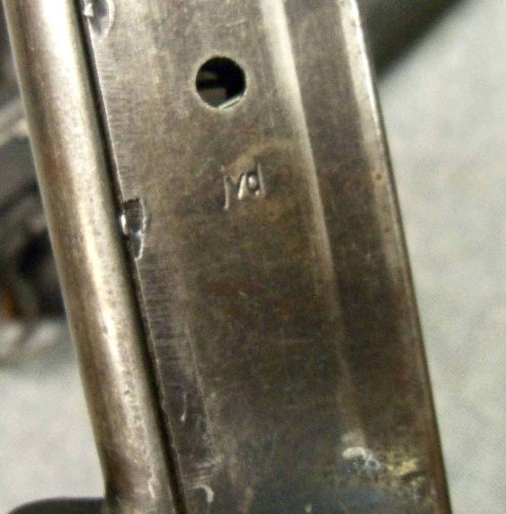 WWII GERMAN P38 CYQ MATCH good. BORE SPREEWERKE  PEEBLE GRAIN CXB HOLSTER  -img-16