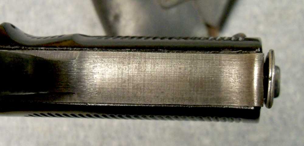 WWII GERMAN P38 CYQ MATCH good. BORE SPREEWERKE  PEEBLE GRAIN CXB HOLSTER  -img-11