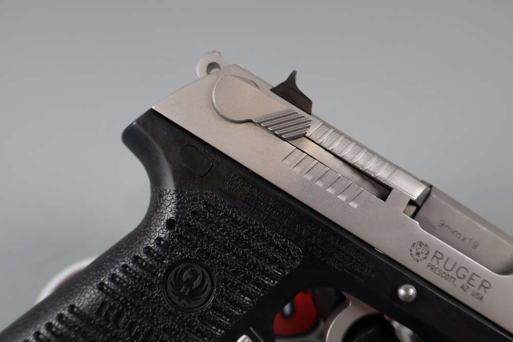 Ruger P95 9mm 3.75"bbl STS & BLK-img-3