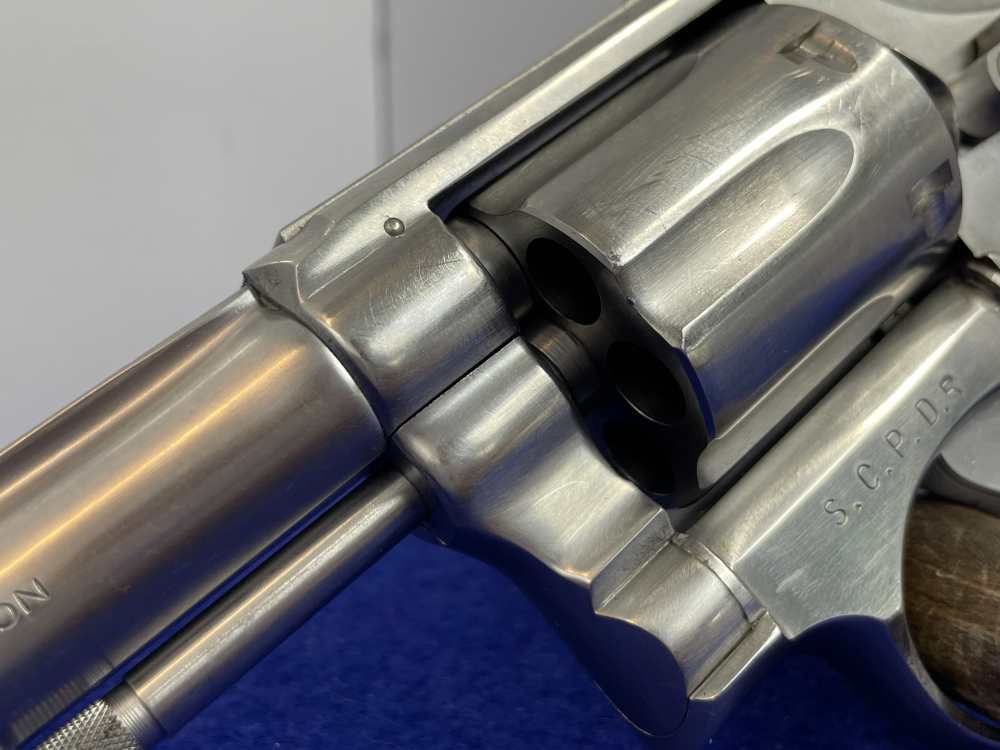 Smith & Wesson Model 67 .38 Spl 4" SS *NO DASH POLICE DEPARTMENT EXAMPLE*-img-9