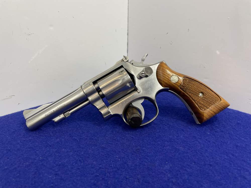 Smith & Wesson Model 67 .38 Spl 4" SS *NO DASH POLICE DEPARTMENT EXAMPLE*-img-3