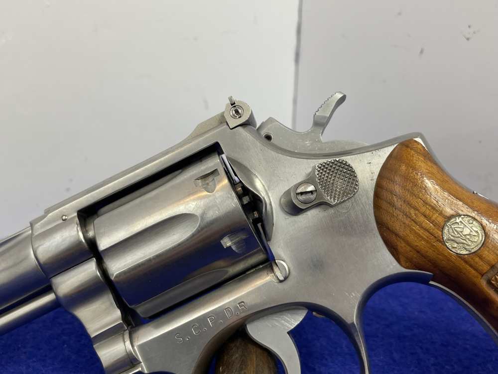 Smith & Wesson Model 67 .38 Spl 4" SS *NO DASH POLICE DEPARTMENT EXAMPLE*-img-7