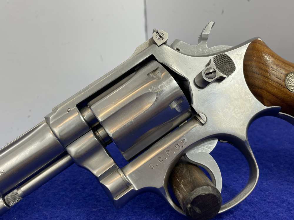 Smith & Wesson Model 67 .38 Spl 4" SS *NO DASH POLICE DEPARTMENT EXAMPLE*-img-8