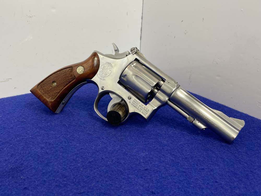 Smith & Wesson Model 67 .38 Spl 4" SS *NO DASH POLICE DEPARTMENT EXAMPLE*-img-13