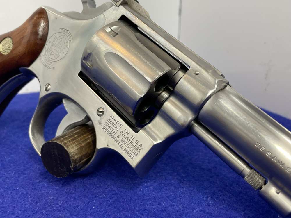 Smith & Wesson Model 67 .38 Spl 4" SS *NO DASH POLICE DEPARTMENT EXAMPLE*-img-18