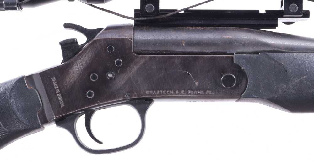 Braztech Rossi .22 LR Single Shot Break Open Rifle 18.5" w/3-9x32mm-img-4