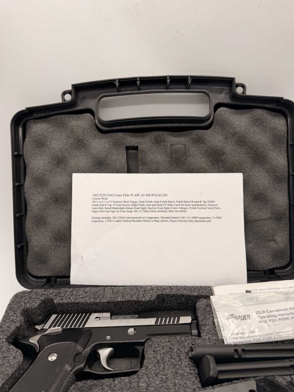 USED SIG SAUER P220 (SAO) .45ACP-img-5