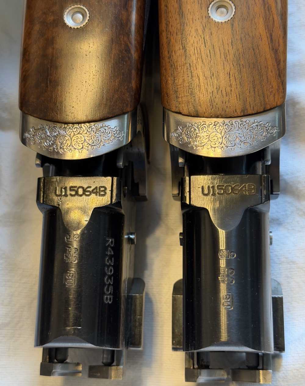 Beretta S687 Silver Pigeon II 20/28 Combo 28" Barrels  Engraved with Case-img-10