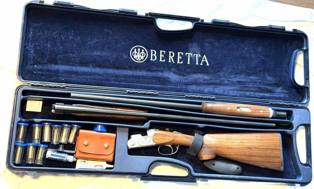 Beretta S687 Silver Pigeon II 20/28 Combo 28" Barrels  Engraved with Case-img-14