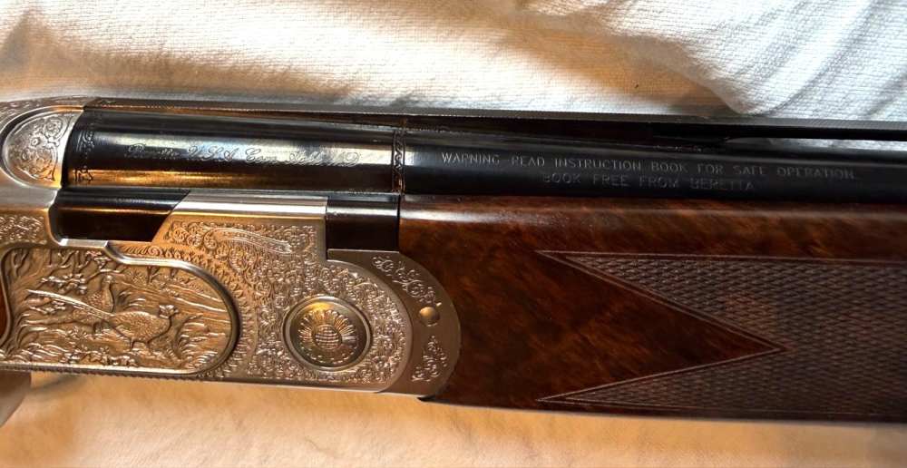 Beretta S687 Silver Pigeon II 20/28 Combo 28" Barrels  Engraved with Case-img-21