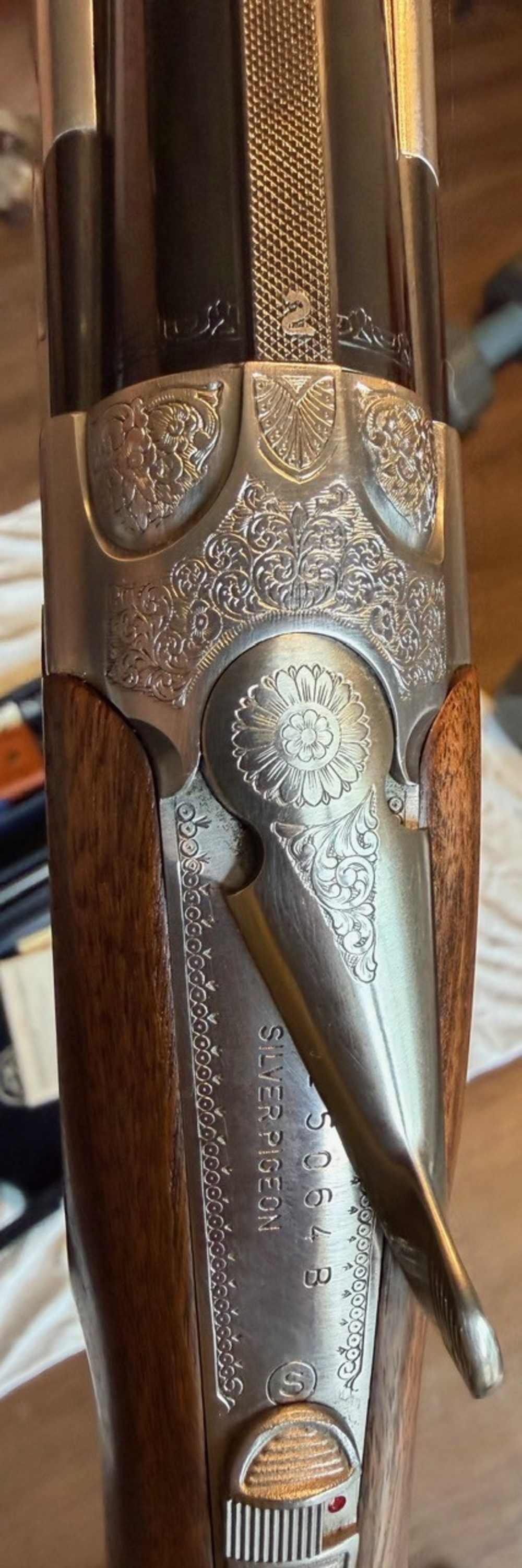Beretta S687 Silver Pigeon II 20/28 Combo 28" Barrels  Engraved with Case-img-17