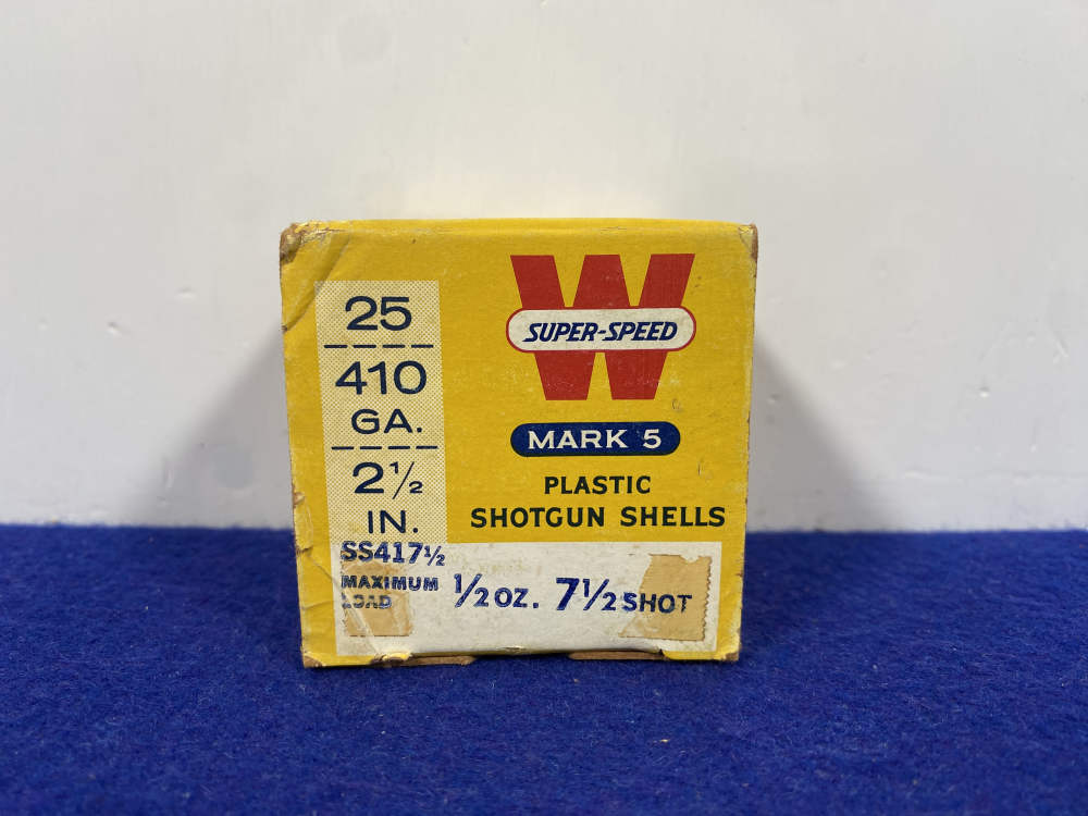 25Rds Vintage Winchester Super-Speed .410Ga Shotgun Shells *MAXIMUM LOAD*-img-7