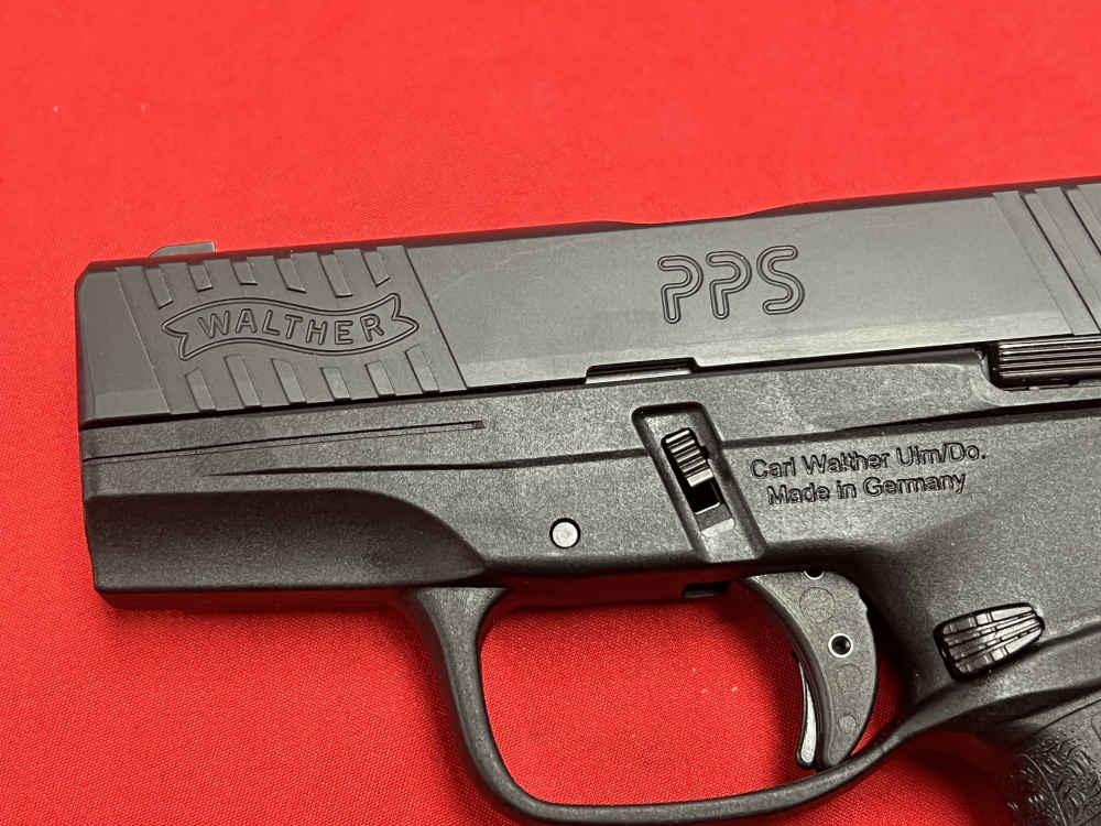 Walther PPS M2 9mm OEM case/papers 4 mags 3 1/8" striker fired 3-dot sights-img-5