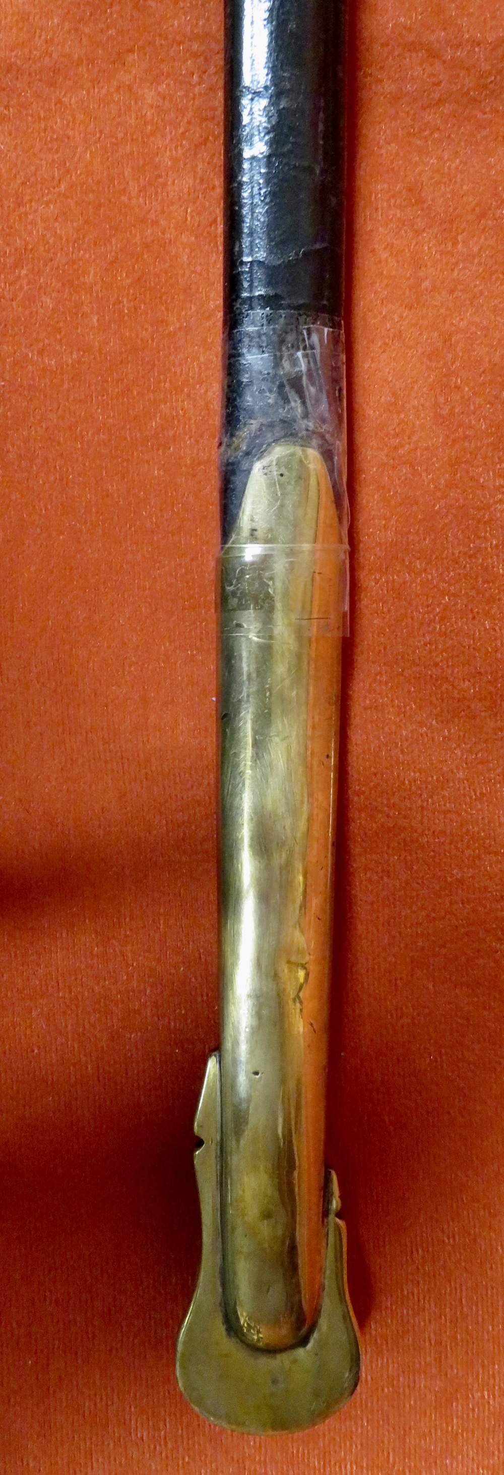 Lot#1-Original U.S. Civil War Model 1840 NCO Sword -img-1