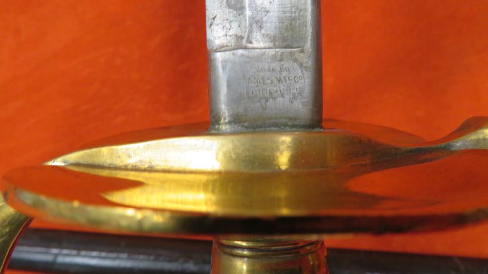 Lot#1-Original U.S. Civil War Model 1840 NCO Sword -img-12