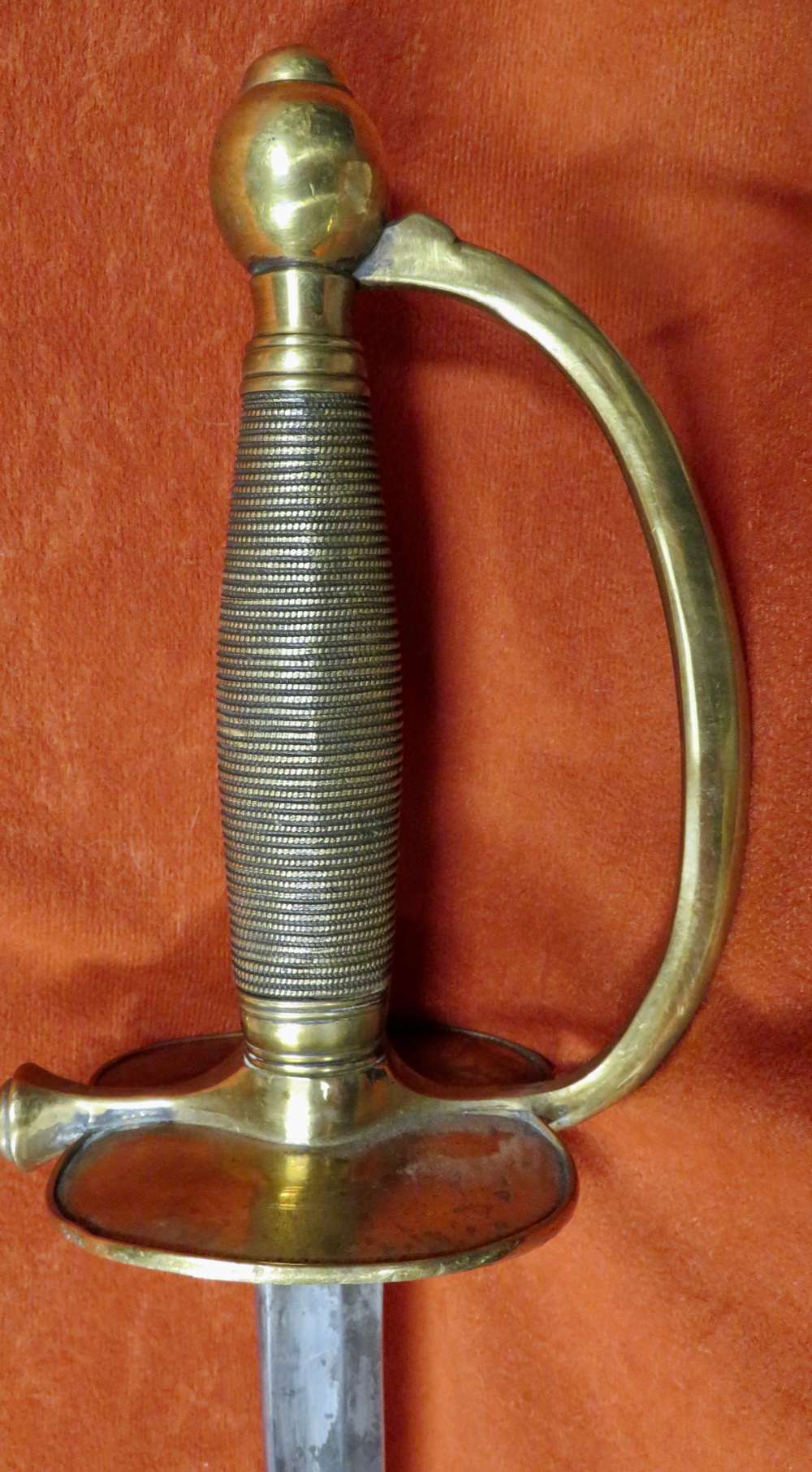 Lot#1-Original U.S. Civil War Model 1840 NCO Sword -img-7