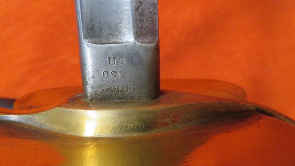 Lot#1-Original U.S. Civil War Model 1840 NCO Sword -img-11