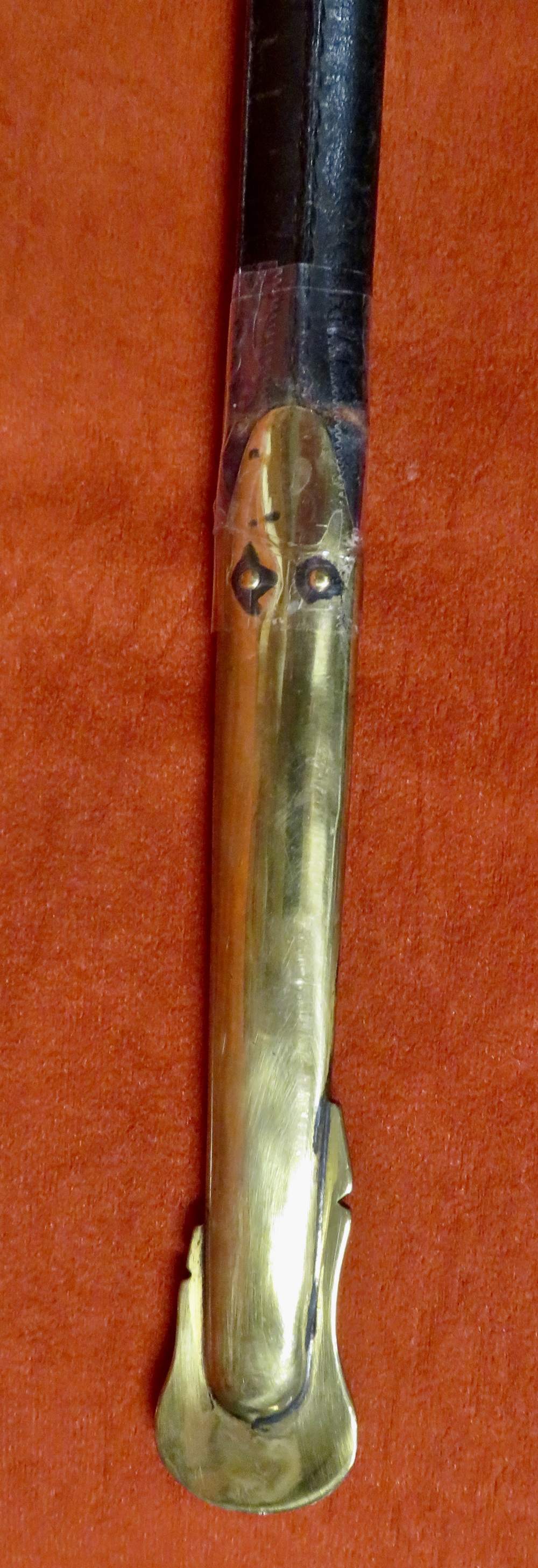 Lot#1-Original U.S. Civil War Model 1840 NCO Sword -img-8