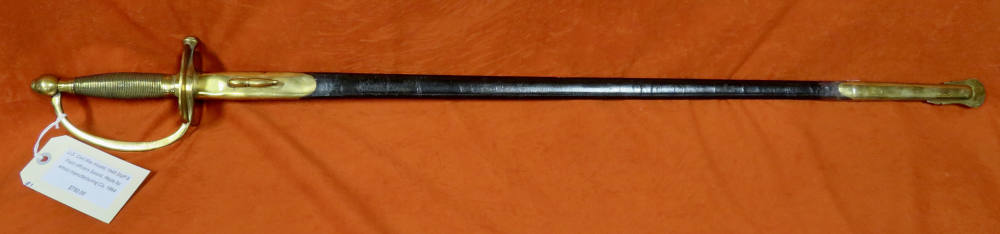 Lot#1-Original U.S. Civil War Model 1840 NCO Sword -img-9