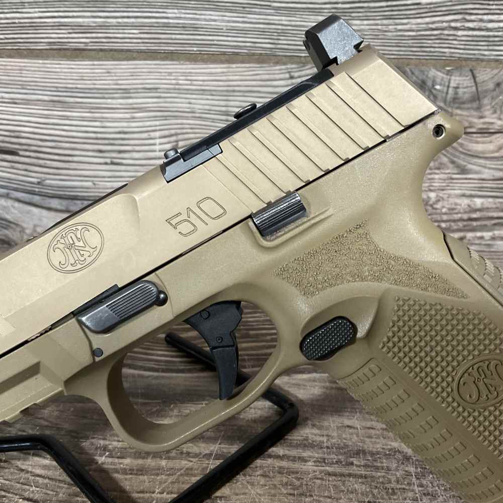 FN 510 Tactical FDE 10mm 4.7” Threaded FDE Pistol Optic Ready!-img-17