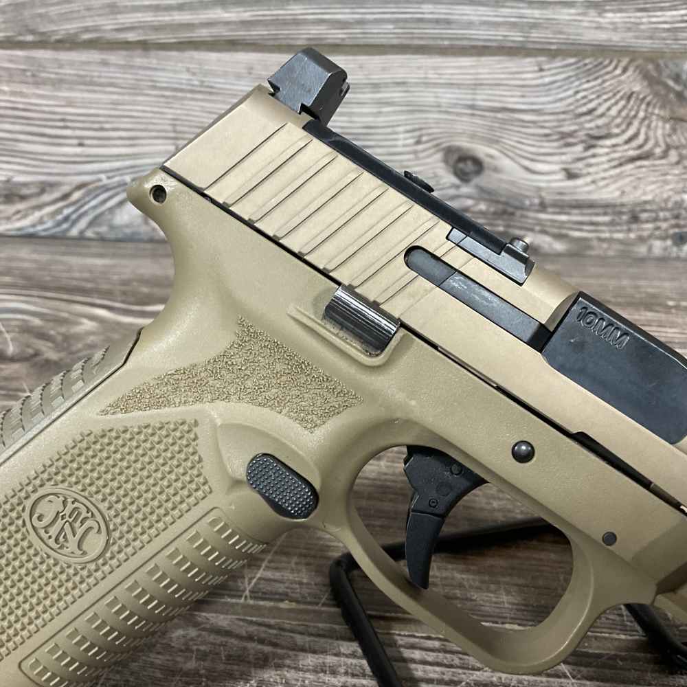 FN 510 Tactical FDE 10mm 4.7” Threaded FDE Pistol Optic Ready!-img-2