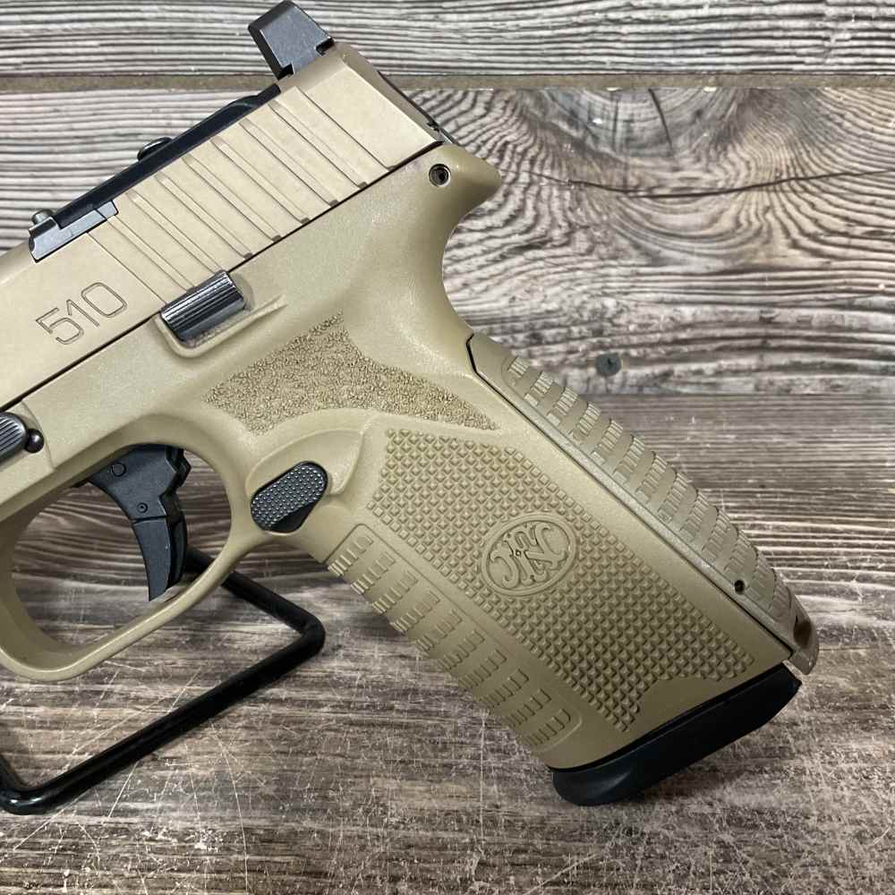 FN 510 Tactical FDE 10mm 4.7” Threaded FDE Pistol Optic Ready!-img-18