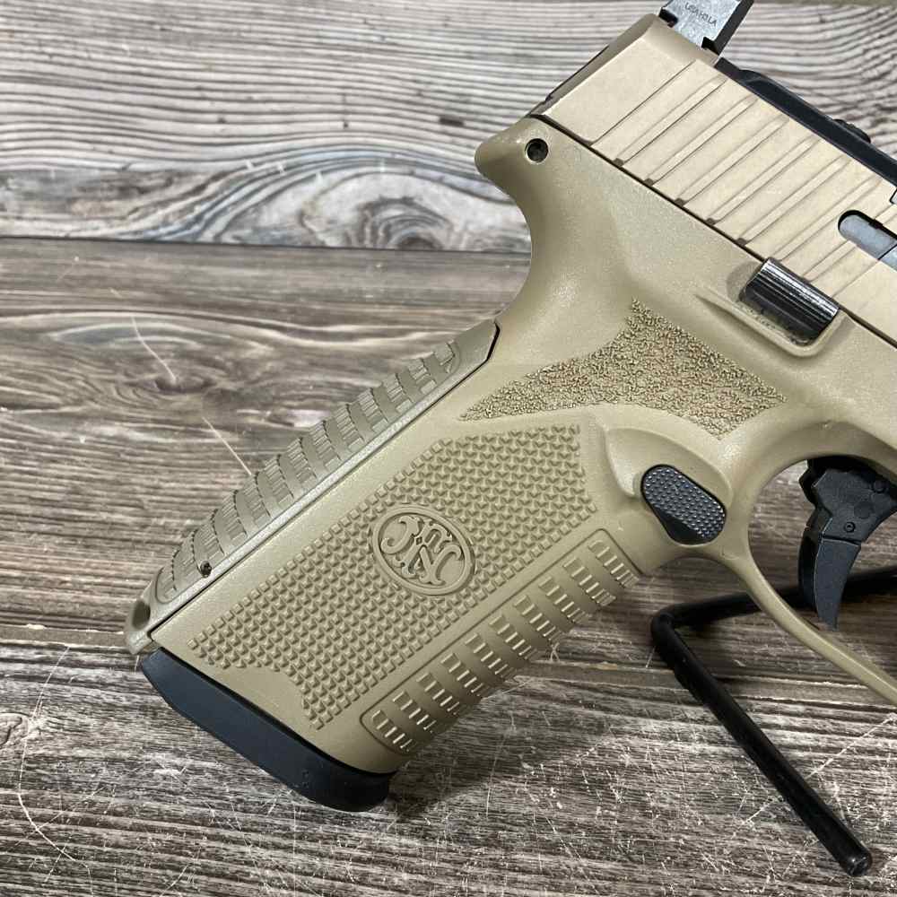 FN 510 Tactical FDE 10mm 4.7” Threaded FDE Pistol Optic Ready!-img-3