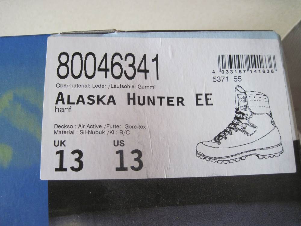 Men’s boots.  Meindl Alaskan Hunter boots, size 13EE-img-2