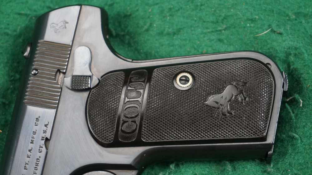 Restored 1920 Colt 1908 Pocket Hammerless 380 380acp 3.75" 1¢ Start C&R OK-img-6