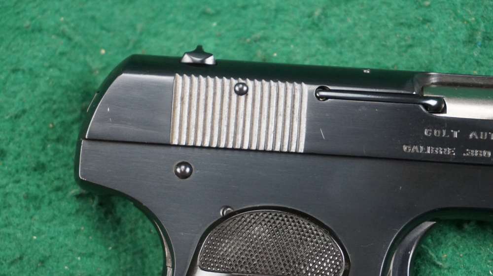 Restored 1920 Colt 1908 Pocket Hammerless 380 380acp 3.75" 1¢ Start C&R OK-img-15