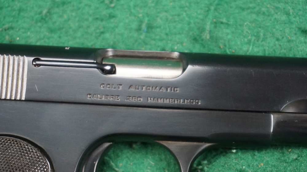 Restored 1920 Colt 1908 Pocket Hammerless 380 380acp 3.75" 1¢ Start C&R OK-img-14