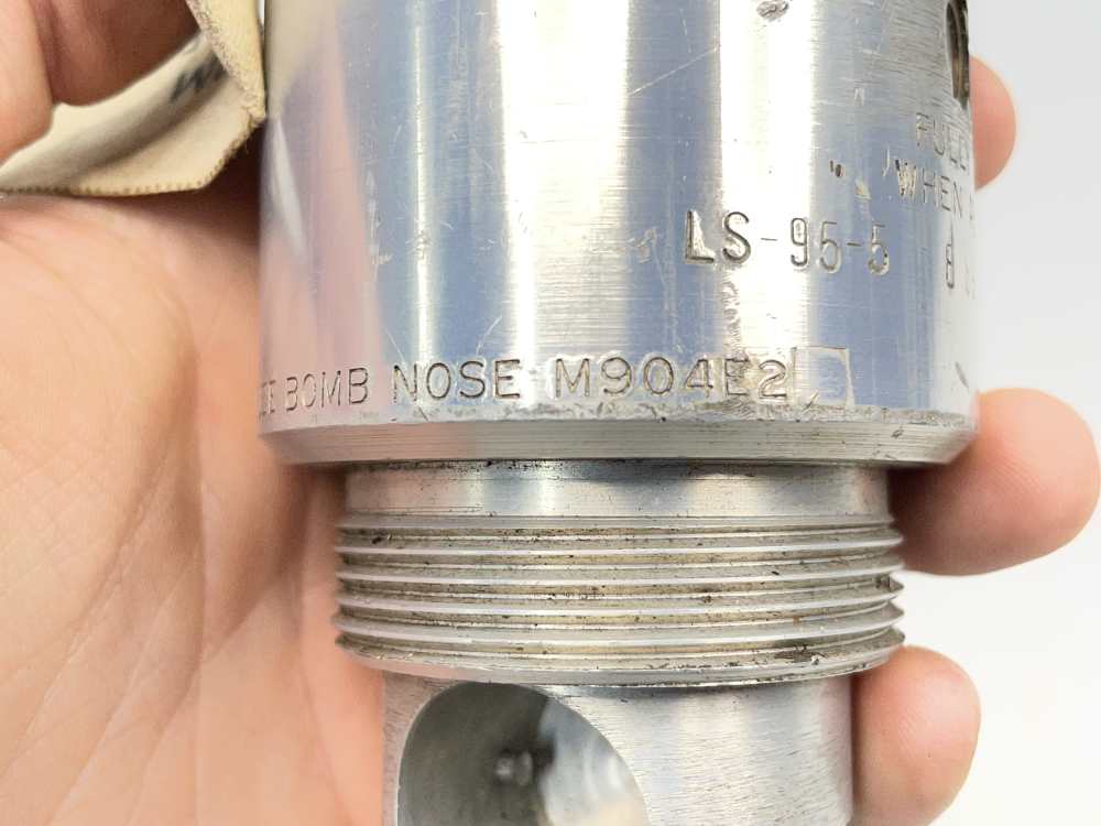 Inert US Military M409E2 nose fuze 69 dated timed Vietnam era ordnance-img-7
