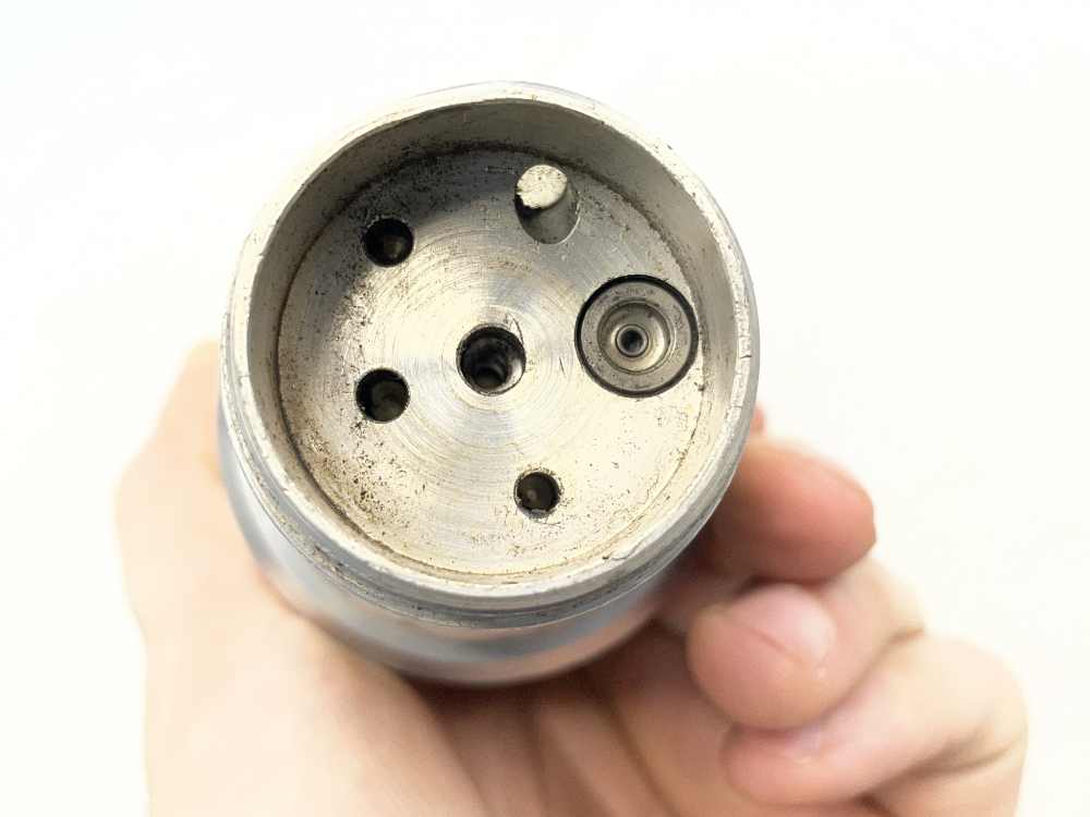 Inert US Military M409E2 nose fuze 69 dated timed Vietnam era ordnance-img-9