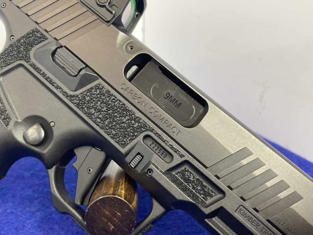 Kimber R7 Mako Carbon Compact 9mm 3.9" Black *AMAZING HOLOSUN HS407K X2*-img-21
