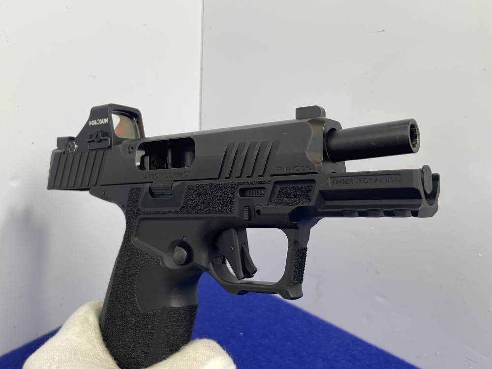 Kimber R7 Mako Carbon Compact 9mm 3.9" Black *AMAZING HOLOSUN HS407K X2*-img-42