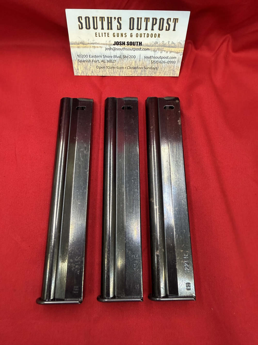 LOT OF 3 HK 270 20RD 22LR Magazines BLEMISHED NOS! #SO325-img-0