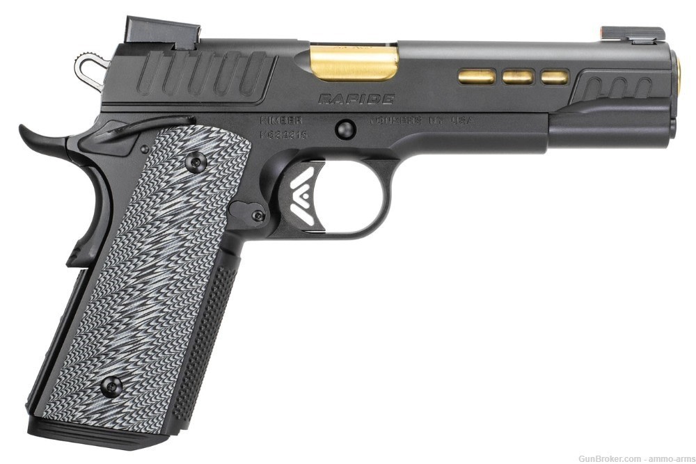 Kimber Rapide (DN, NS) 10mm 5" Black Tru-Glo TFX 8 Rds 3000384-img-1