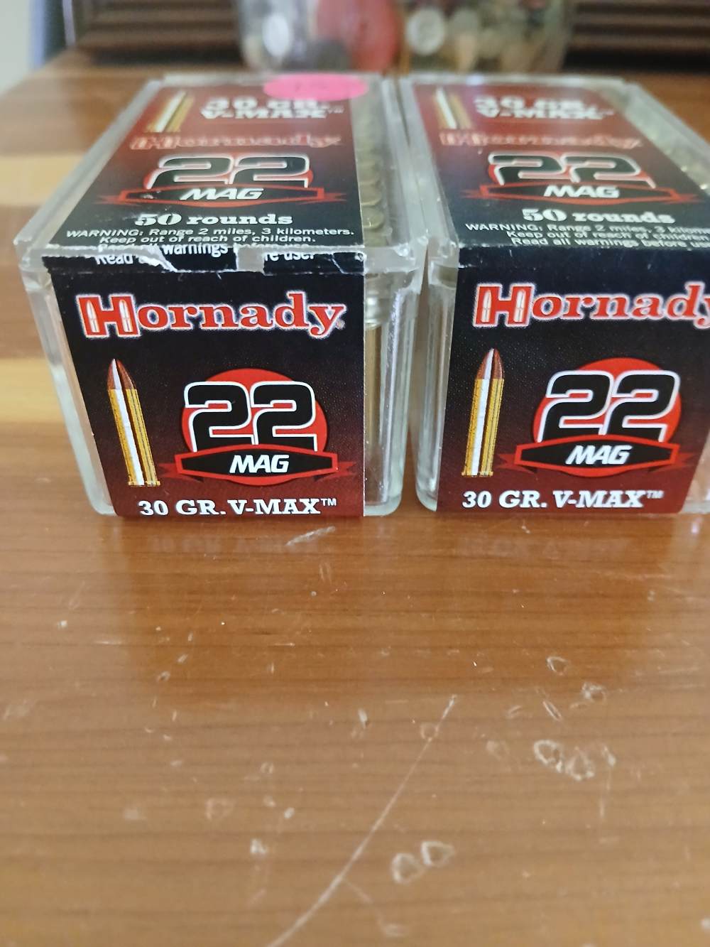 100 rounds Hornady V Max 30 grain 22 WMR-img-0