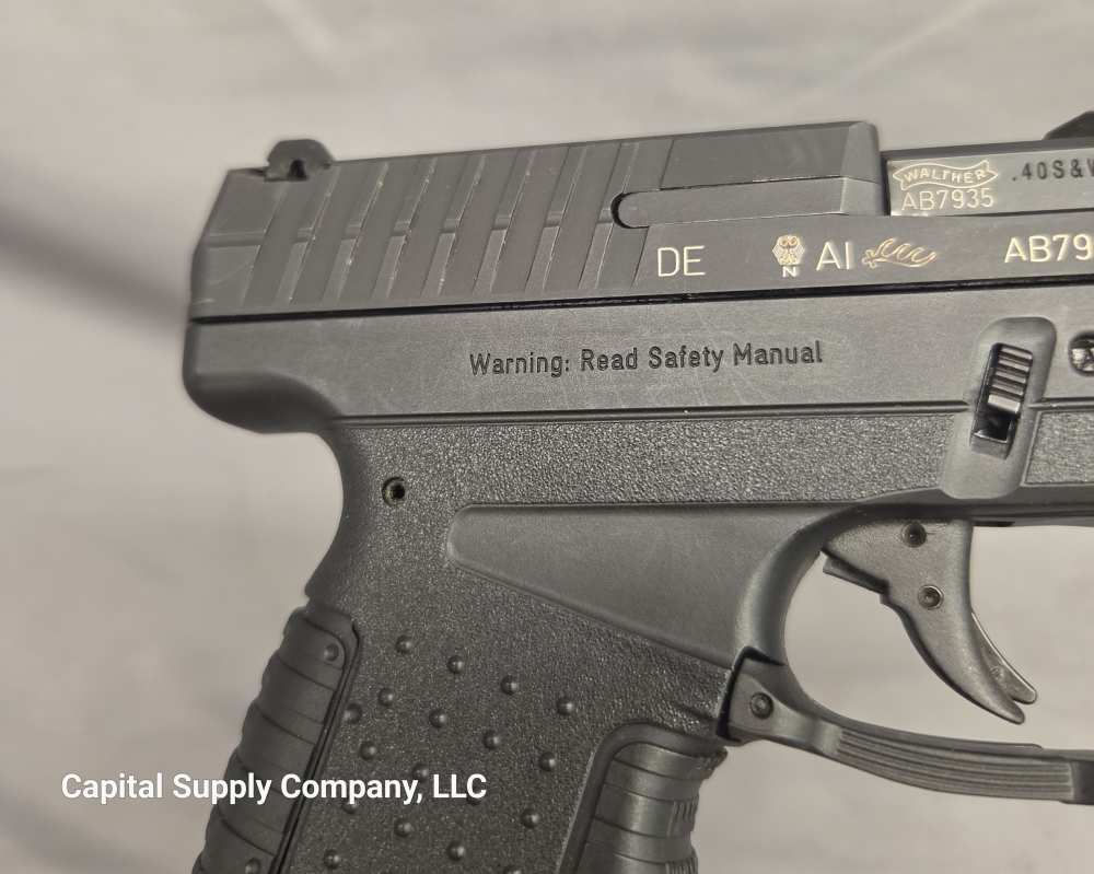 Walther PPS M1 pistol .40 S&W with box, 3 mags-img-3