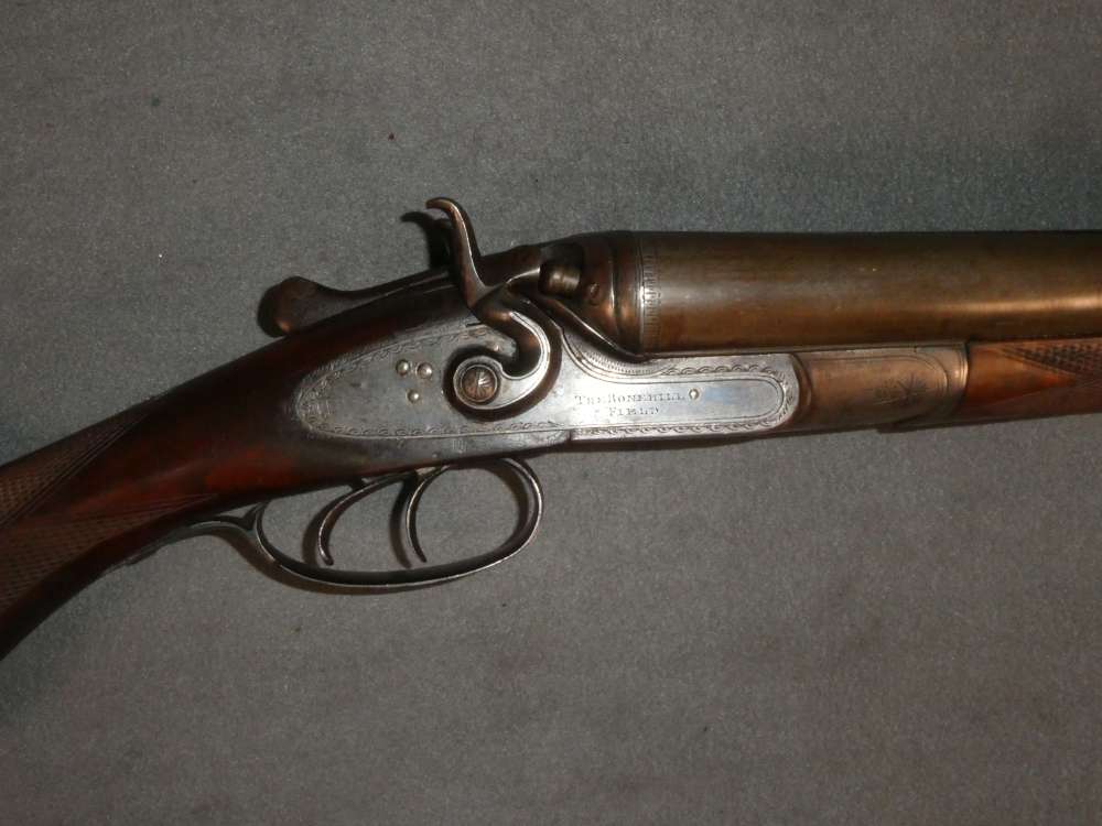 C.G. Bonehill Double Barrel Shotgun, 10 Gauge, ca. 1885-img-3