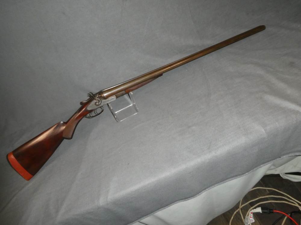 C.G. Bonehill Double Barrel Shotgun, 10 Gauge, ca. 1885-img-1