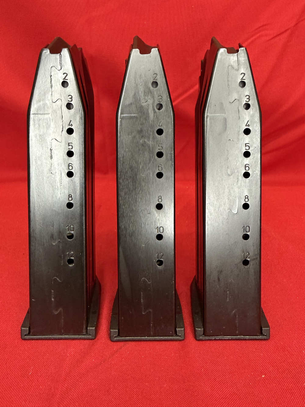 3 NOS Factory HK USP 45 Magazines – 12-Round .45 ACP – Genuine H&K #SO327-img-4