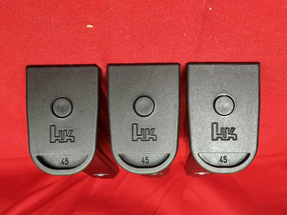 3 NOS Factory HK USP 45 Magazines – 12-Round .45 ACP – Genuine H&K #SO327-img-5