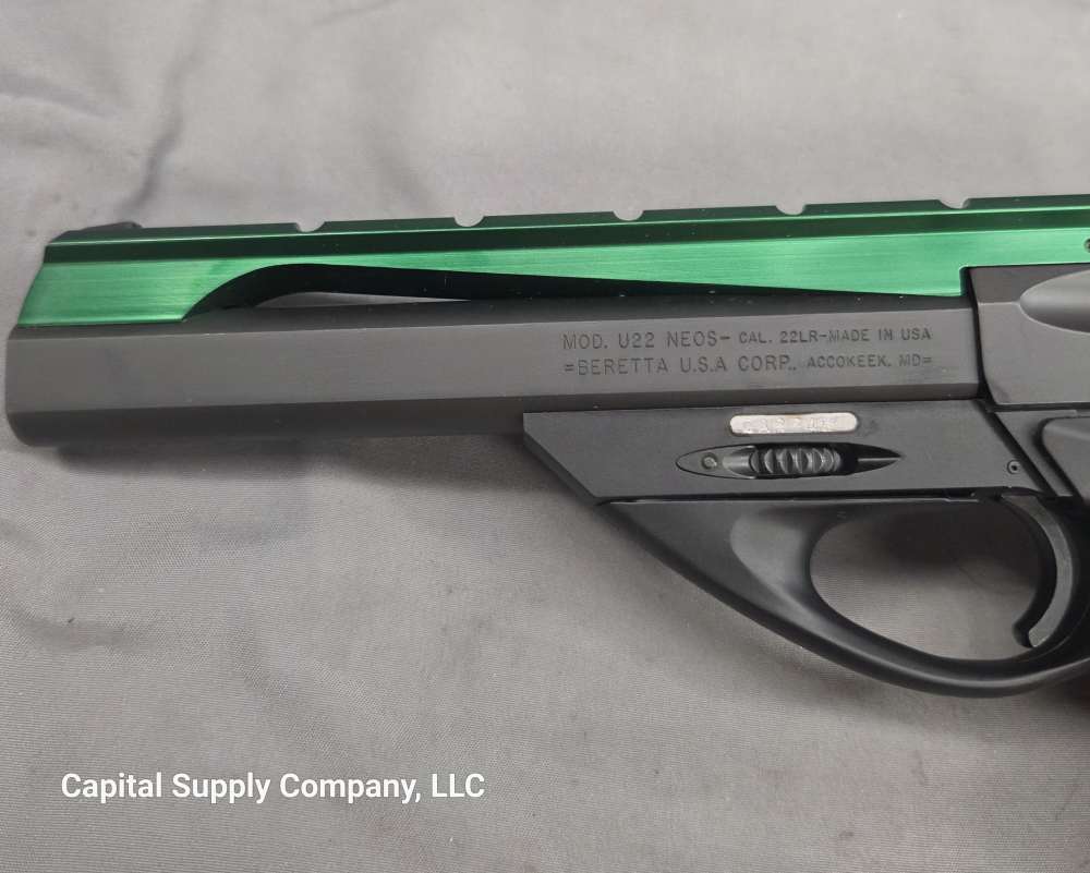 Beretta U22 Neos pistol .22LR 6" green with box-img-13