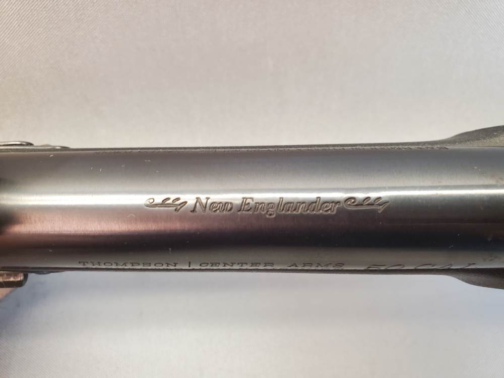 THOMPSON CENTER ARMS NEW ENGLANDER BLACK POWDER RIFLE 50 CAL SYN STOCK-img-6