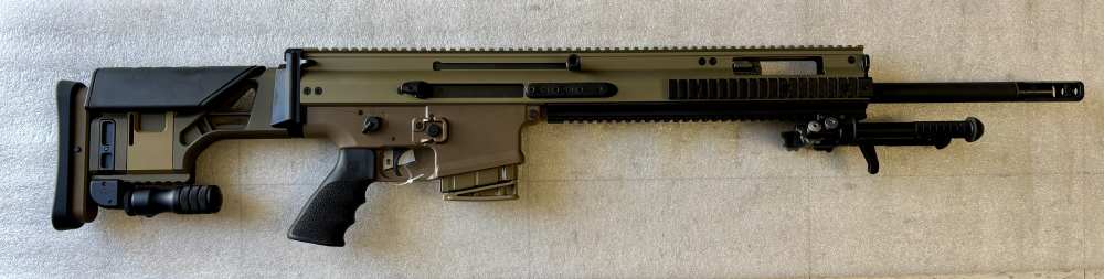 FN Scar 20s 6.5 Creedmoor 20" FDE 10+1 EXCELLENT-img-8