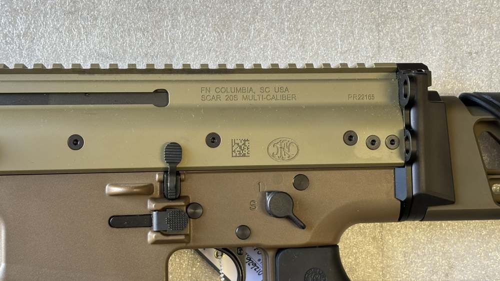 FN Scar 20s 6.5 Creedmoor 20" FDE 10+1 EXCELLENT-img-5