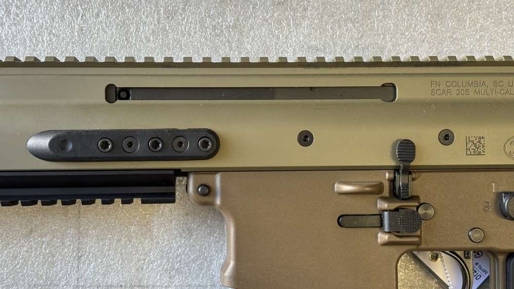 FN Scar 20s 6.5 Creedmoor 20" FDE 10+1 EXCELLENT-img-4