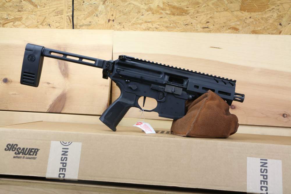 Sig MPX K Semi-Auto Pistol PMPX4B935, 9mm, 4.5", Black Finish, 35 Rds, NIB-img-1
